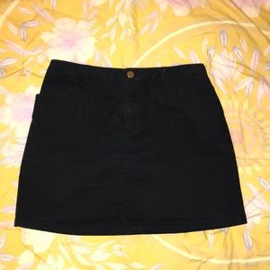 Black Mini Skirt
